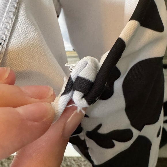 Romwe Cow Print Bikini Set Size L - Picture 4 of 6